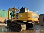 Back of used Excavator